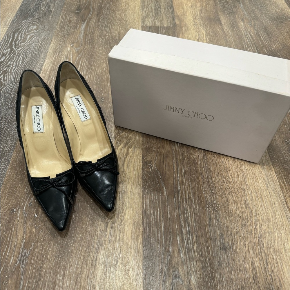 Jimmy Choo, Angel heel, Black, size 39